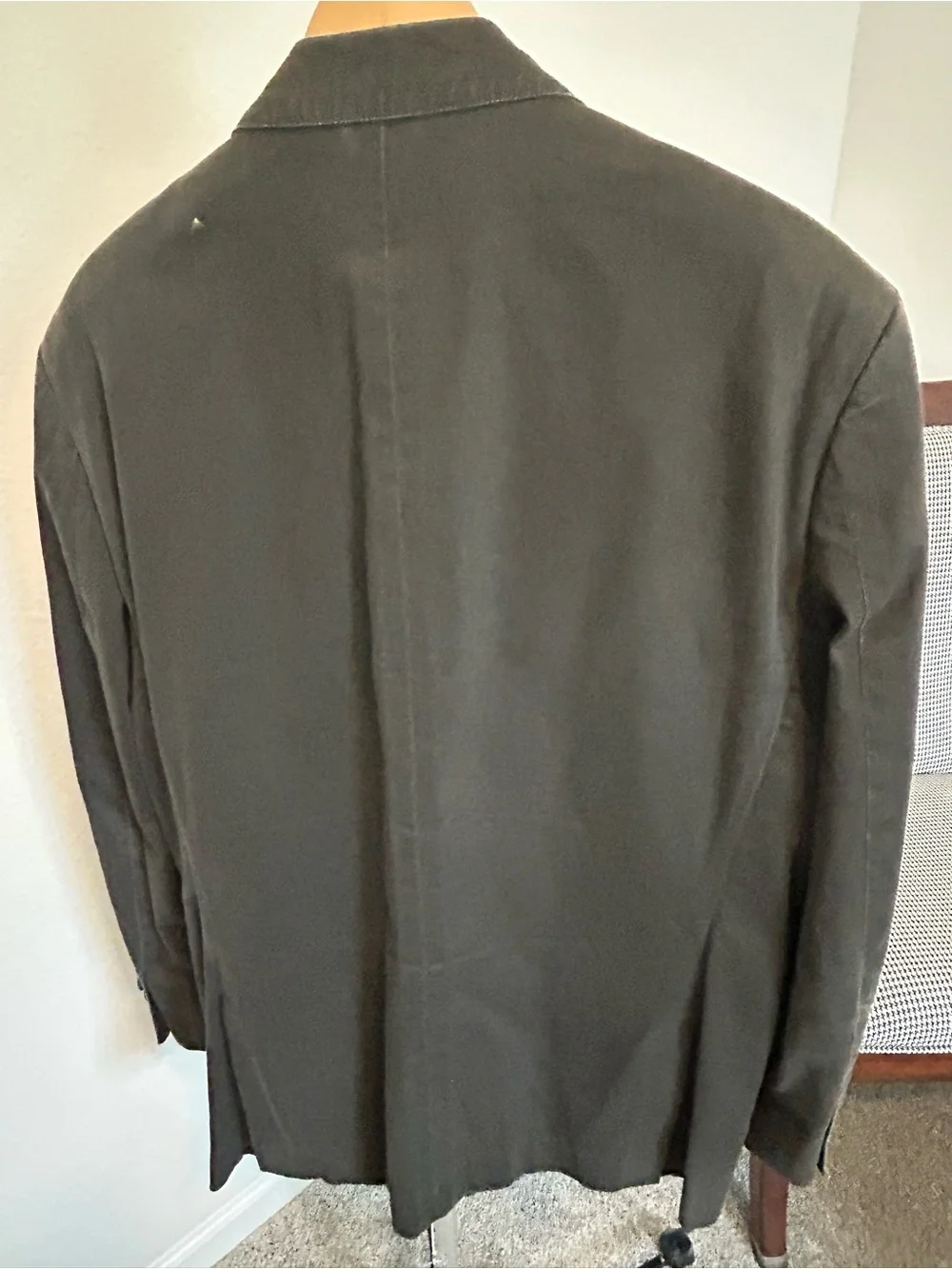 Men's Black Blazer - Calvin Klein  Classic Single-Breast Jacket  42R mens Macys